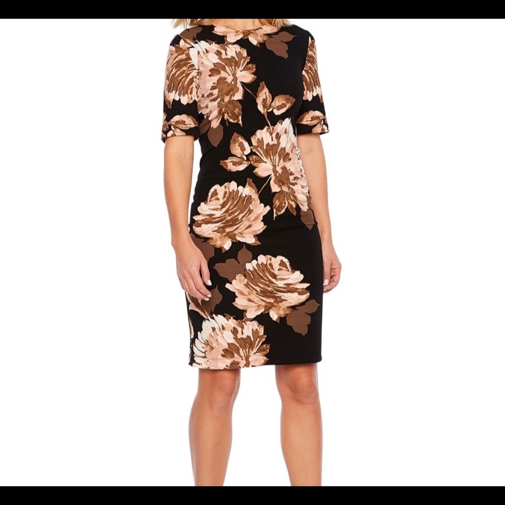 Liz Claiborne Floral Sheath Dress